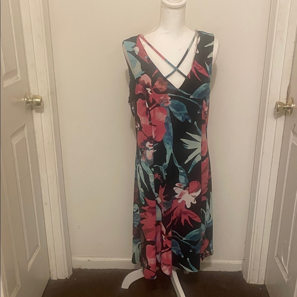 Connected Apparel Multicolor Dress